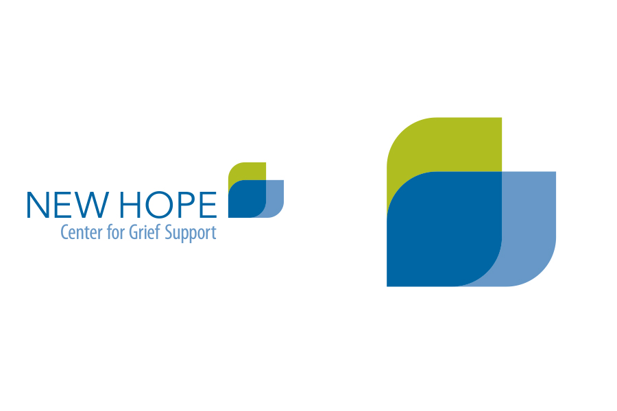 New Hope logo. Nonprofit logo design. Nonprofit branding.