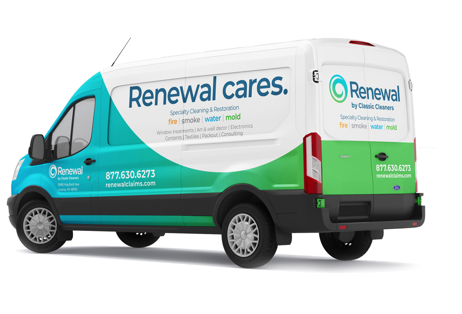 branded vehicle wrap design