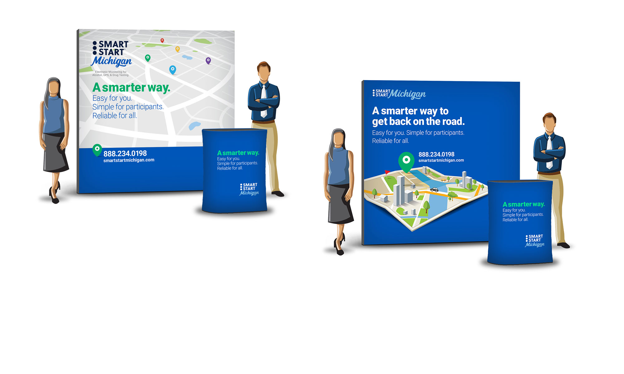 Event booth design concept