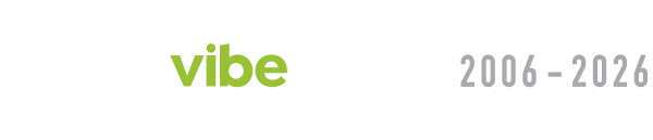 Creativibe 20 year anniversary logo