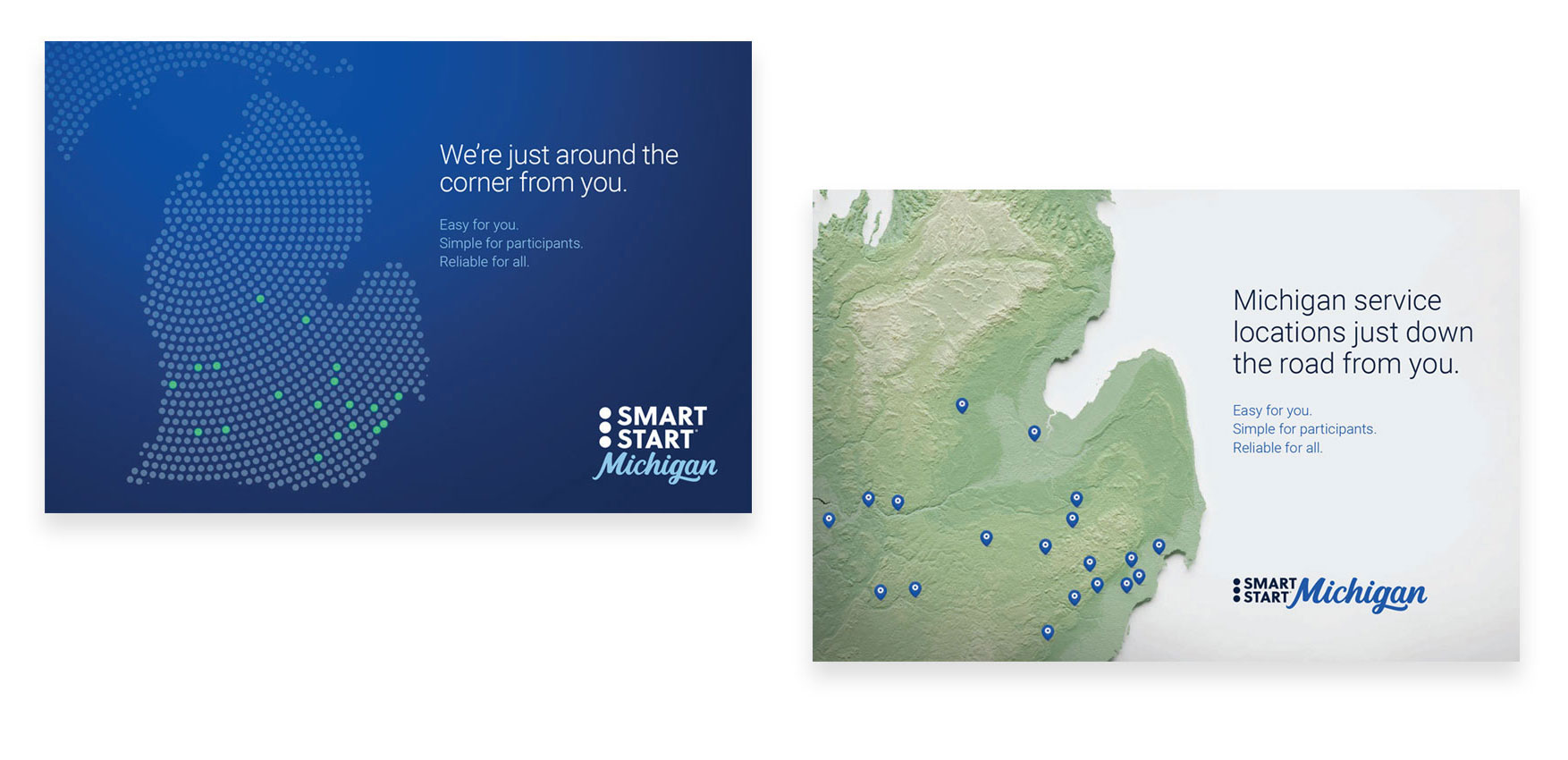 Postcard mailers, marketing mailer